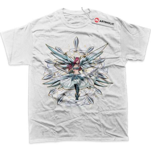 Erza Scarlet Shirt, Fairy Tail Shirt, Anime Shirt, Graphic Tee