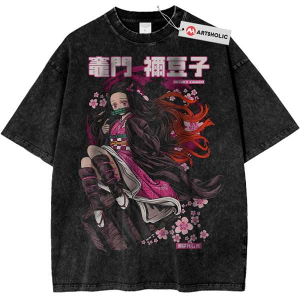 Nezuko Kamado Shirt, Demon Slayer Shirt, Anime Shirt, Vintage Tee