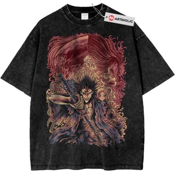 Kenpachi Zaraki vs Yachiru Kusajishi Shirt, Bleach Shirt, Anime Shirt, Vintage Tee