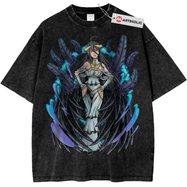 Albedo Shirt, Overlord Shirt, Anime Shirt, Vintage T-Shirt