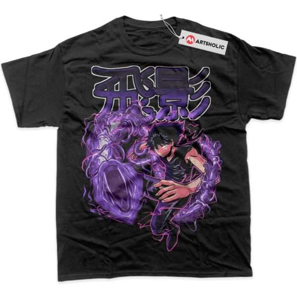 Hiei Shirt, YuYu Hakusho Shirt, Anime Shirt, Graphic T-Shirt