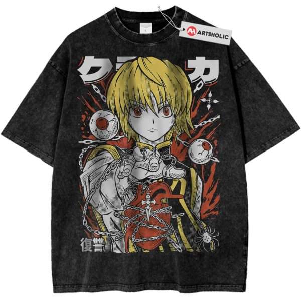 Kurapika Shirt, Hunter x Hunter Shirt, HxH Shirt, Anime Shirt, Vintage T-Shirt