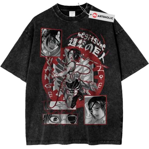 Hange Zoe Shirt, Attack on Titan Shirt, AOT Shirt, Anime Shirt, Vintage Tee