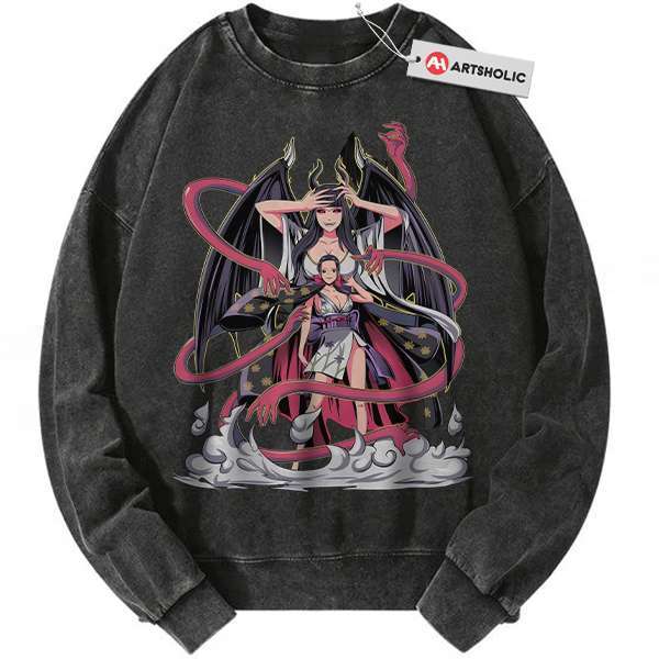 Nico Robin Sweatshirt, One Piece Sweatshirt, Anime Sweatshirt, Vintage Sweatshirt