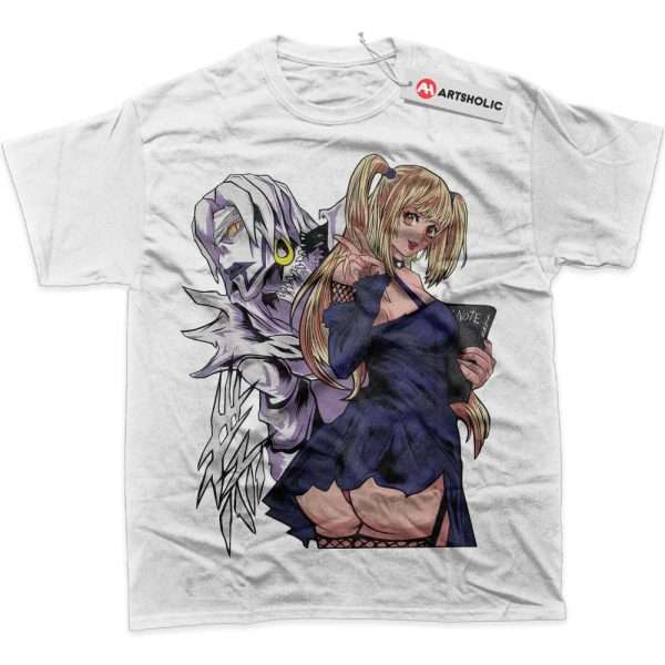 Misa Amane vs Rem Shirt, Death Note Shirt, Anime Shirt, Graphic Tee