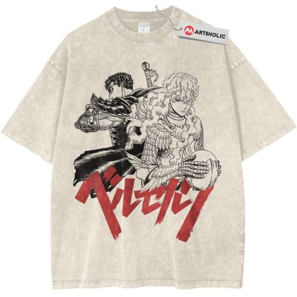 Griffith vs Guts Shirt, Berserk Shirt, Anime Shirt, Vintage T-Shirt