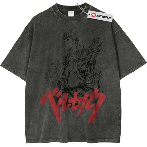 Griffith Shirt, Berserk Shirt, Anime Shirt, Vintage Tee - Pirate Gray, S