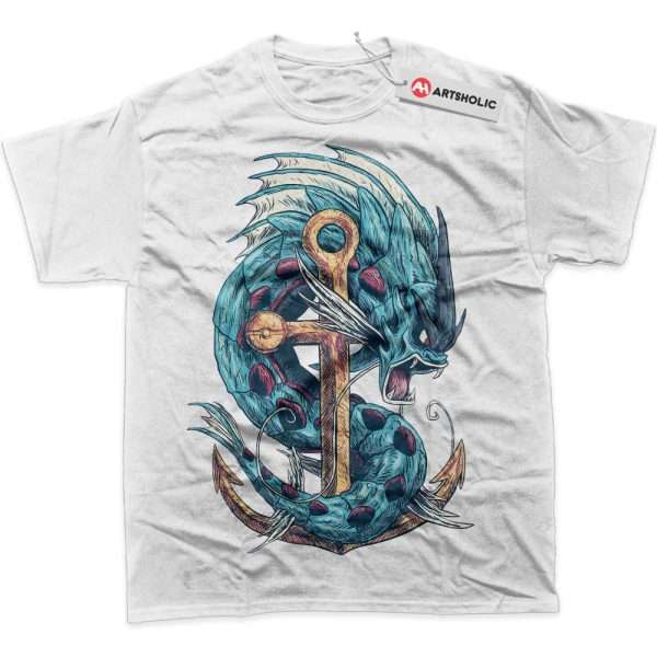 Gyarados Shirt, Pokemon Shirt, PKM Shirt, Anime Shirt, Graphic Tee