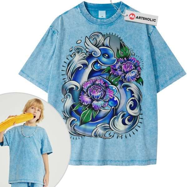Dragonair Shirt For Kids, Pokemon Shirt For Kids, PKM Shirt For Kids, Anime Shirt For Kids, Vintage Tee For Kids