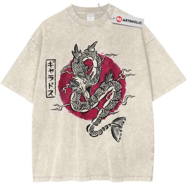 Gyarados Shirt, Pokemon Shirt, PKM Shirt, Anime Shirt, Vintage T-Shirt