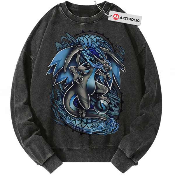 Charizard Sweatshirt, Pokemon Sweatshirt, PKM Sweatshirt, Anime Sweatshirt, Vintage Sweatshirt