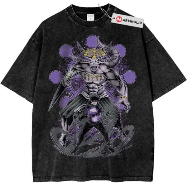 Megumi Fushiguro vs Mahoraga Shirt, Jujutsu Kaisen Shirt, Anime Shirt, Vintage T-Shirt