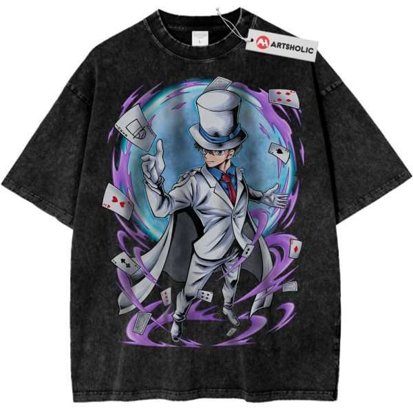 Kaito Kid Shirt, Detective Conan Shirt, Anime Shirt, Vintage T-Shirt