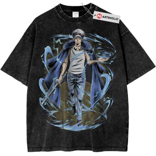 Trafalgar D Water Law Shirt, One Piece Shirt, Anime Shirt, Vintage T-Shirt