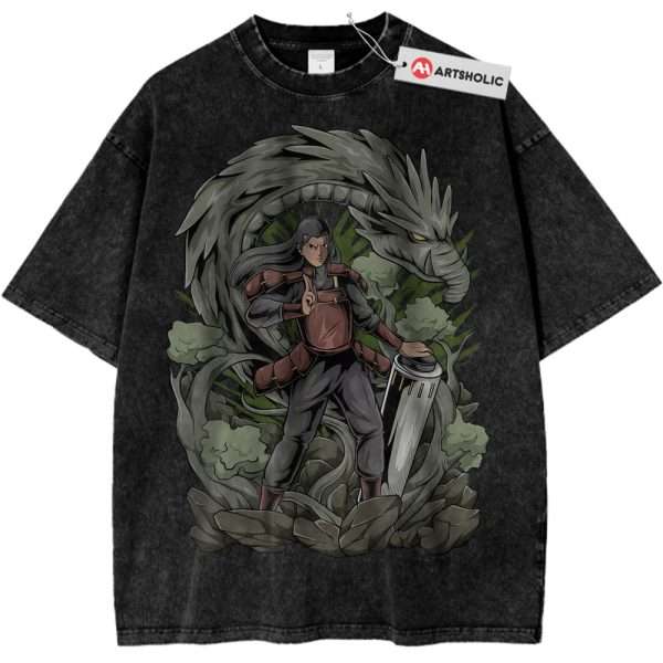 Hashirama Senju Shirt, Naruto Shirt, Anime Shirt, Vintage T-Shirt
