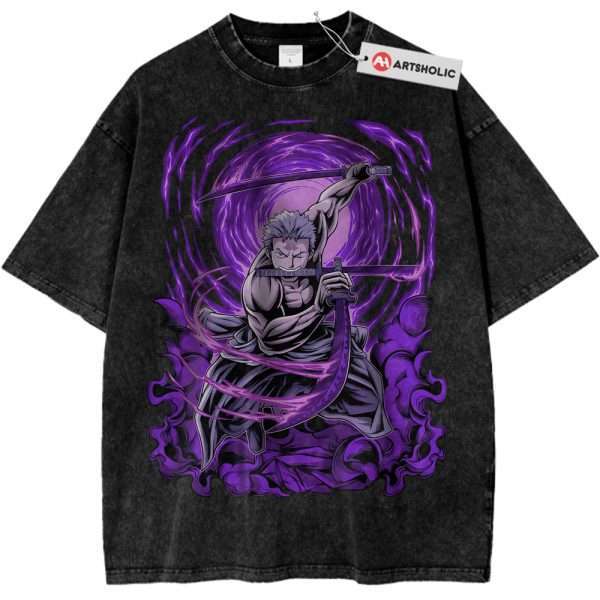 Roronoa Zoro Shirt, One Piece Shirt, Anime Shirt, Vintage Tee