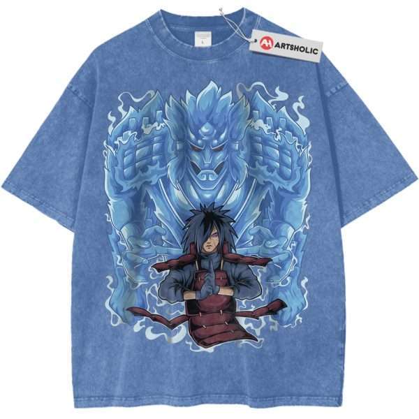 Madara Uchiha Shirt, Naruto Shirt, Anime Shirt, Vintage T-Shirt
