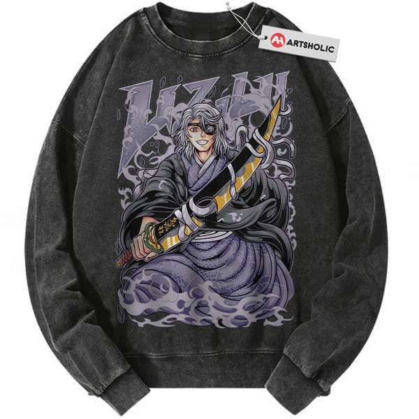 Tengen Uzui Sweatshirt, Demon Slayer Sweatshirt, Anime Sweatshirt, Vintage Sweatshirt