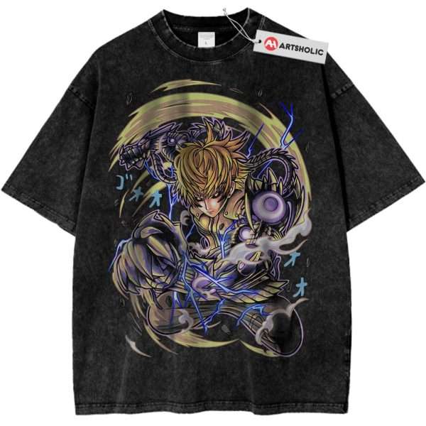 Genos Shirt, One Punch Man Shirt, Anime Shirt, Vintage Tee