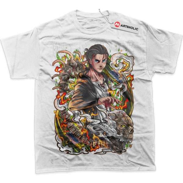 Eren Yeager Shirt, Attack On Titan Shirt, AOT Shirt, Anime Shirt, Graphic T-Shirt