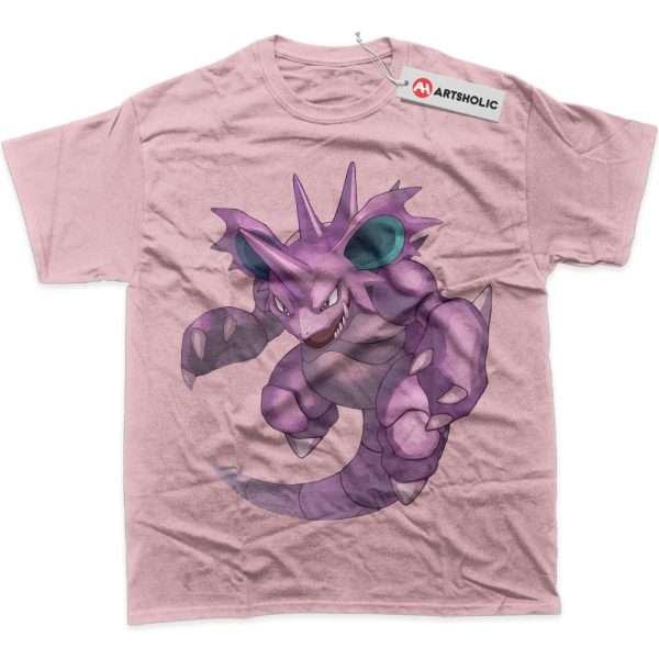 Nidoking Shirt, Pokemon Shirt, PKM Shirt, Anime Shirt, Graphic T-Shirt