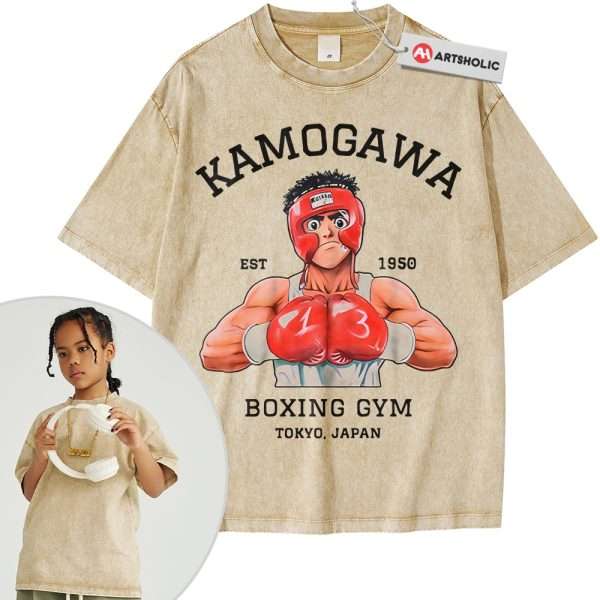 Ippo Makunouchi Shirt For Kids, Hajime no Ippo Shirt For Kids, Anime Shirt For Kids, Vintage T-Shirt For Kids