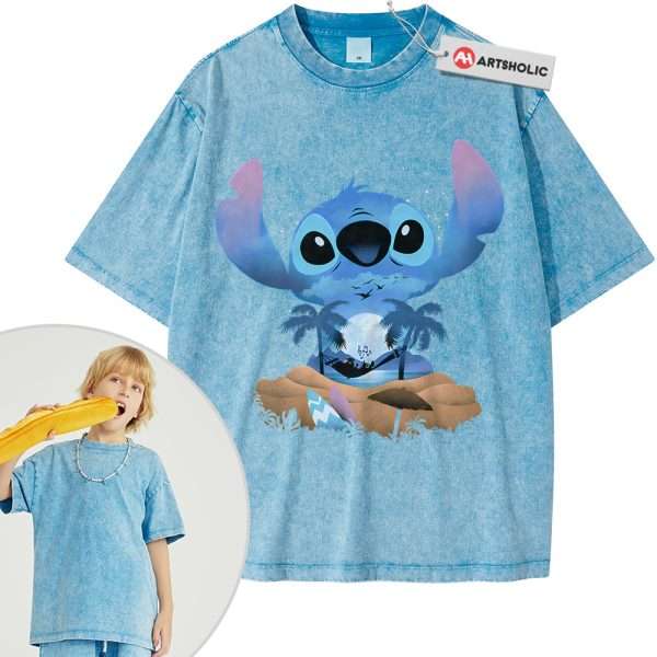 Lilo and Stitch Shirt For Kids, Disney Shirt For Kids, Animated Shirt For Kids, Vintage Tee For Kids