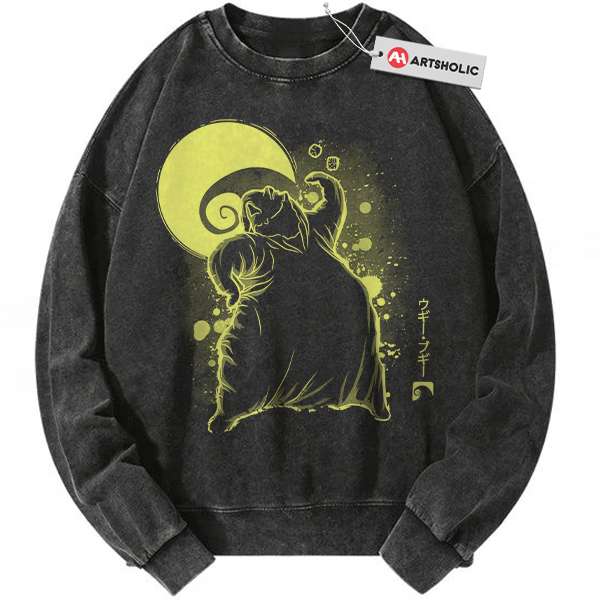 Oogie Boogie Sweatshirt, The Nightmare Before Christmas Sweatshirt, Animated Sweatshirt, Vintage Sweatshirt