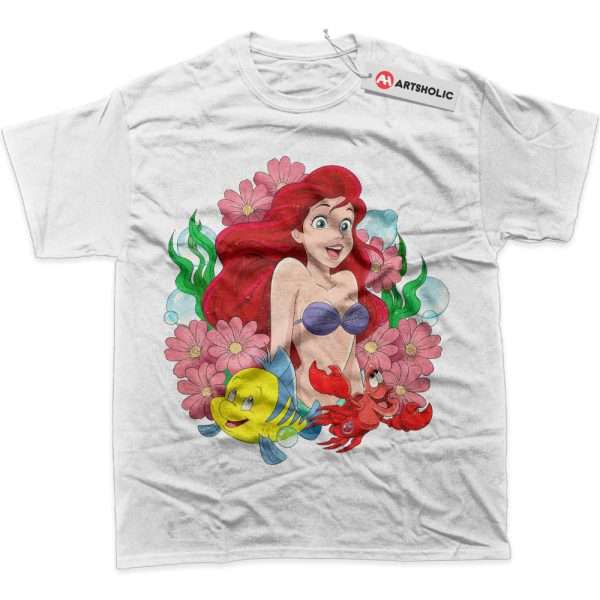The Little Mermaid Shirt, Animated Shirt, Graphic T-Shirt