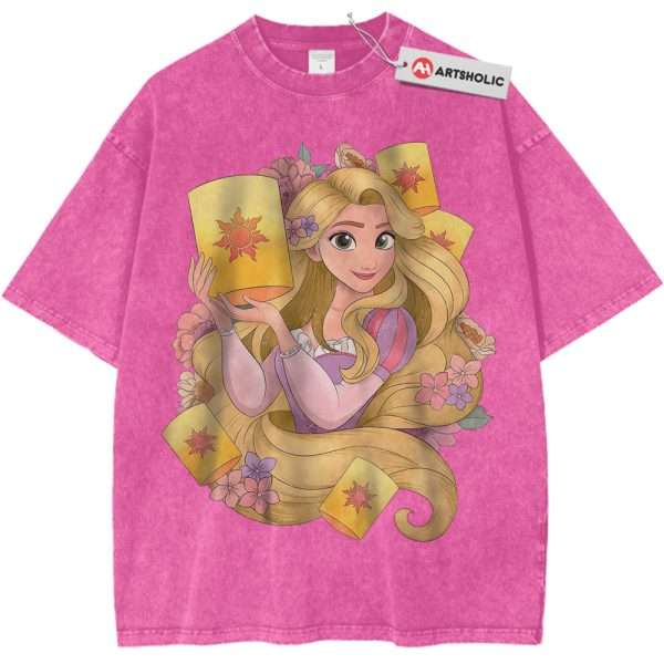Rapunzel Shirt, Tangled Shirt, Animated Shirt, Vintage Tee - Rose Red, XL