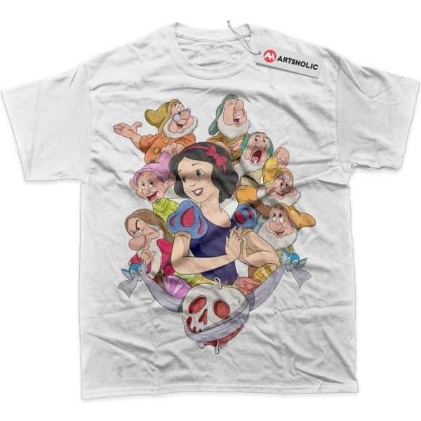 Snow White and the Seven Dwarfs Shirt, Animated Shirt, Graphic T-Shirt