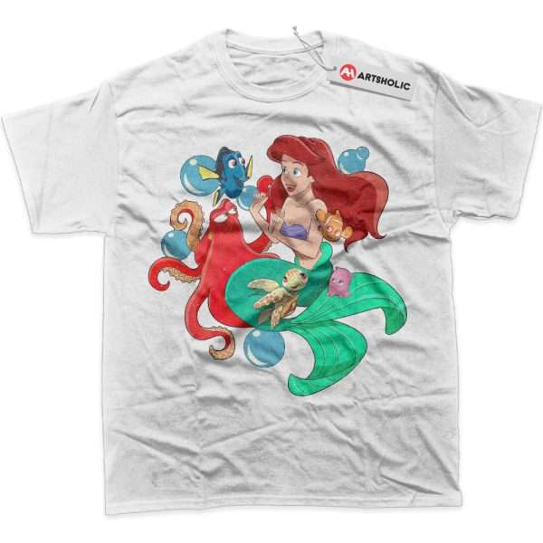 The Little Mermaid Shirt, Animated Shirt, Graphic T-Shirt