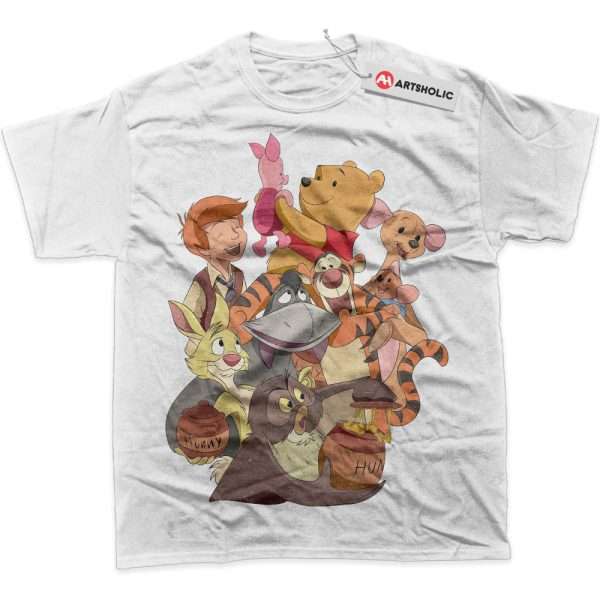Winnie the Pooh Shirt, Animated Shirt, Graphic T-Shirt