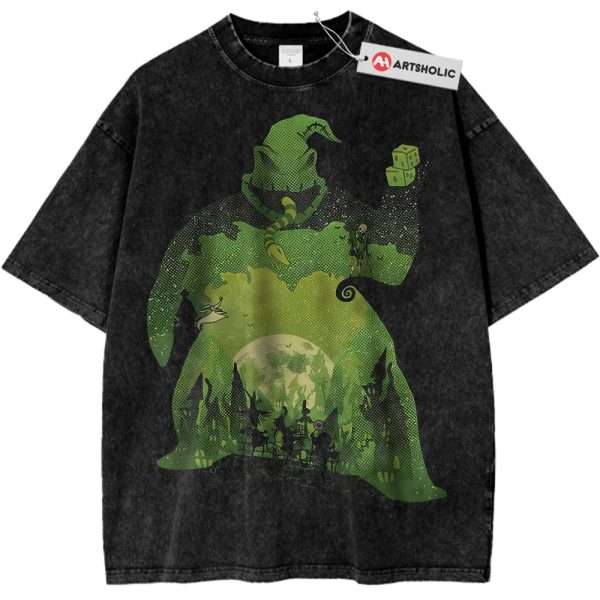 Oogie Boogie Shirt, The Nightmare Before Christmas Shirt, Animated Shirt, Vintage T-Shirt