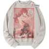 Diluc Sweatshirt, Genshin Impact Sweatshirt, Game Sweatshirt, Vintage Sweatshirt