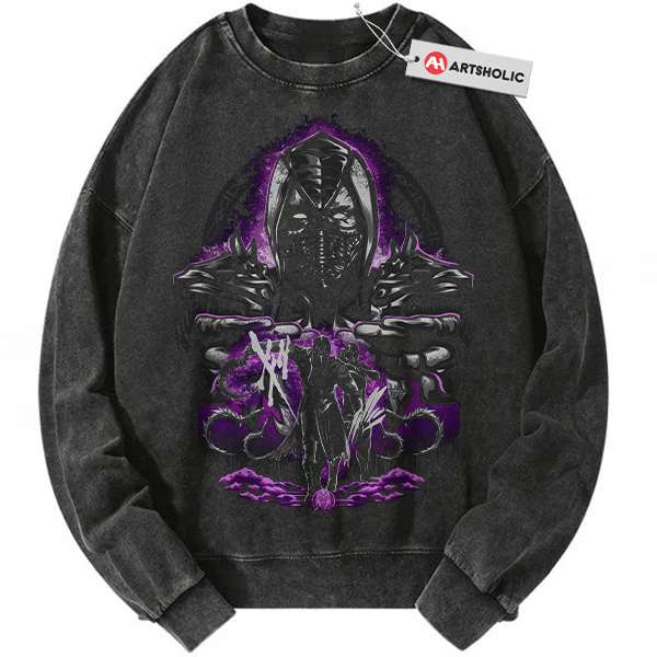 Noob Saibot Sweatshirt, Mortal Kombat Sweatshirt, Game Sweatshirt, Vintage Sweatshirt