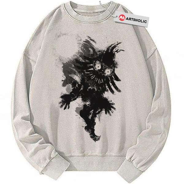 Skull Kid Sweatshirt, The Legend of Zelda: Majora's Mask Sweatshirt, Game Sweatshirt, Vintage Sweatshirt