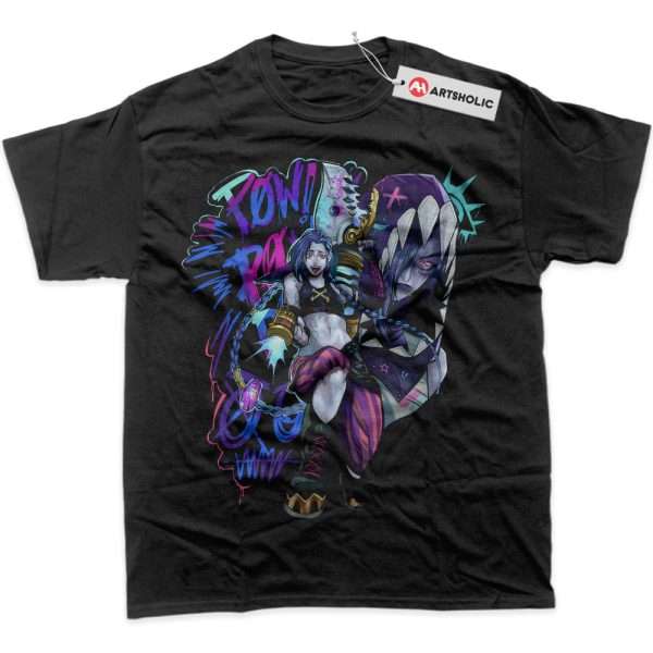 Jinx Shirt, League of Legends Shirt, LoL Shirt, Game Shirt, Graphic T-Shirt