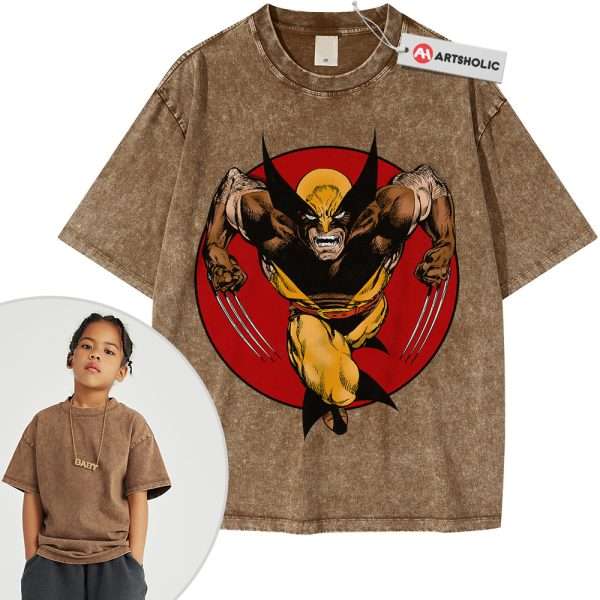 Wolverine Shirt For Kids, X-Men Shirt For Kids, Marvel Comics Shirt For Kids, Vintage Tee For Kids