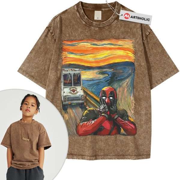 Deadpool Shirt For Kids, Marvel Comics Shirt For Kids, Vintage T-Shirt For Kids