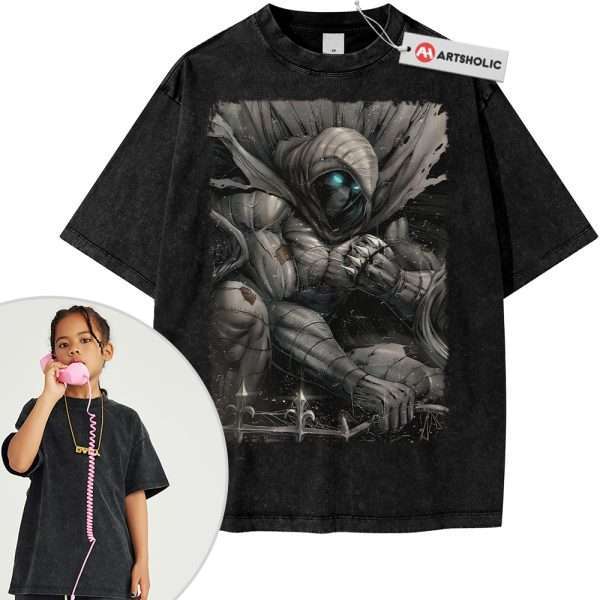 Moon Knight Shirt For Kids, Marvel Comics Shirt For Kids, Vintage Tee For Kids