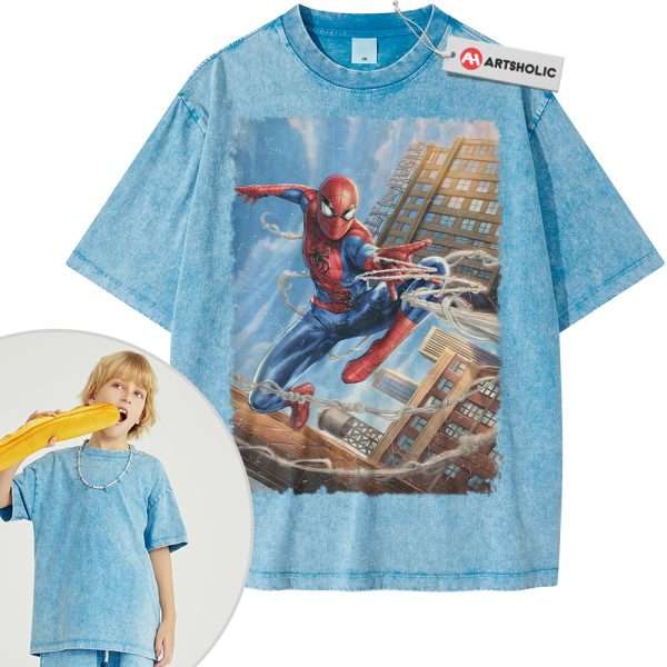 Spider-Man Shirt For Kids, Marvel Comics Shirt For Kids, Vintage Tee For Kids