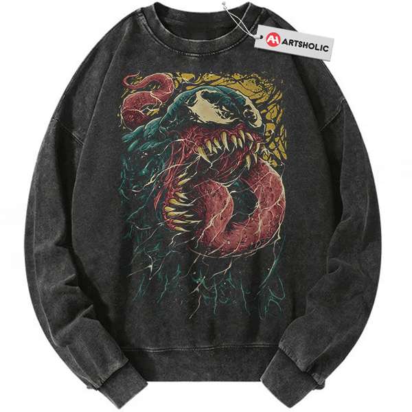 Venom Sweatshirt, Marvel Comics Sweatshirt, Vintage Sweatshirt