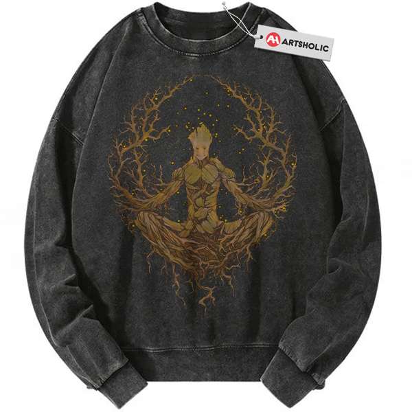 Groot Sweatshirt, Marvel Comics Sweatshirt, Vintage Sweatshirt
