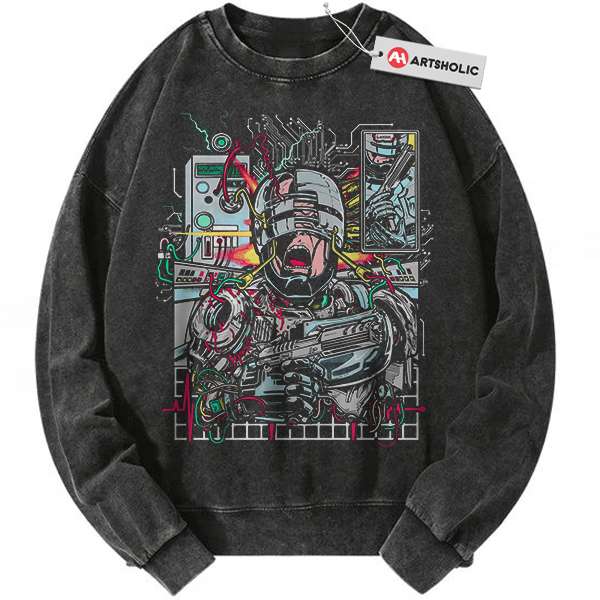 RoboCop Sweatshirt, Movie Sweatshirt, Vintage Sweatshirt