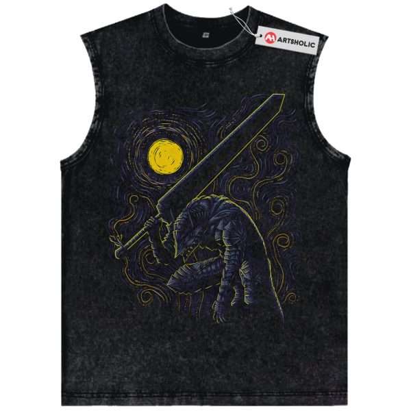 Guts Tank Top, Berserk Tank Top, Anime Tank Top, Vintage Tank Top