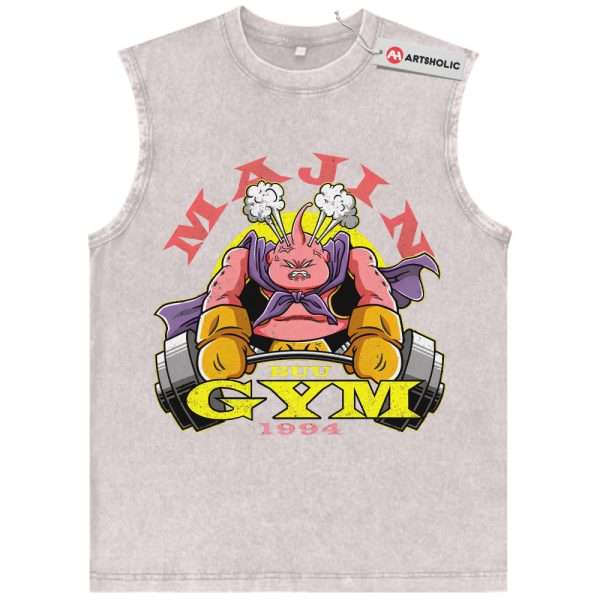 Majin Buu Tank Top, Dragon Ball Z Tank Top, DBZ Tank Top, Anime Tank Top, Vintage Tank Top