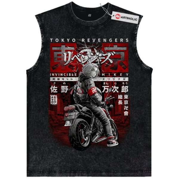 Mikey Tank Top, Tokyo Revengers Tank Top, Anime Tank Top, Vintage Tank Top