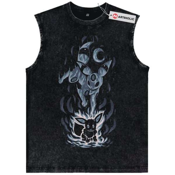 Umbreon Tank Top, Eevee Tank Top, Pokemon Tank Top, PKM Tank Top, Anime Tank Top, Vintage Tank Top
