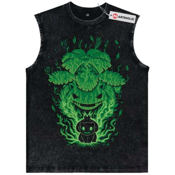 Bulbasaur Tank Top, Venusaur Tank Top, Pokemon Tank Top, PKM Tank Top, Anime Tank Top, Vintage Tank Top